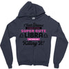 i never dreamed i'd grow up to be a super cute libra but here i am kil Zipper Hoodie