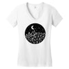 geometric sky Women's V-Neck T-Shirt