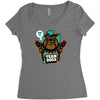 team dog Women's Triblend Scoop T-shirt