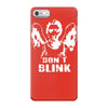 weeping angel   who   don't blink   dr   cult tv iPhone 7 Case