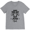 sorry this guy is already taken by a super sexy  june girl V-Neck Tee
