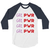 Grl Pwr 3/4 Sleeve Shirt