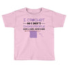 i crochet so i don't choke people save a life, send yarn Toddler T-shirt