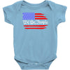 american flag we the people Baby Bodysuit