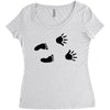 Guess What? - Baby Inside Women's Triblend Scoop T-shirt