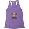 only loves her bed and her momma Racerback Tank