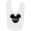 Mr. and Mrs. Matching Baby Bibs