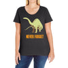 never forget Ladies Curvy T-Shirt