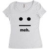 meh Women's Triblend Scoop T-shirt