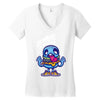 zombie burgers rouge Women's V-Neck T-Shirt