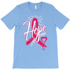 breast cancer awareness hope ribbon heart T-Shirt
