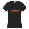 orange amplification new Women's V-Neck T-Shirt
