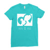 mom n daughter Ladies Fitted T-Shirt