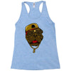 dog hip hop style Racerback Tank