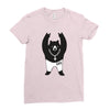 Black Bear Metal Ladies Fitted T-Shirt