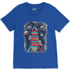 reading rocket ship V-Neck Tee