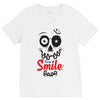 keep smile V-Neck Tee