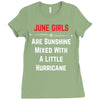 June Girls Ladies Fitted T-Shirt