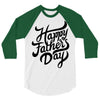 happy fathers day 3/4 Sleeve Shirt