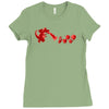rolling into battle Ladies Fitted T-Shirt