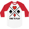 time to play 3/4 Sleeve Shirt