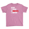 eat sleep manchester Youth Tee