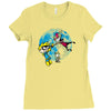 invader spiff Ladies Fitted T-Shirt