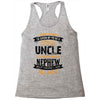 Super Cool Uncle Of A Freaking Awesome Nephew Racerback Tank