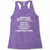 Smartass May Girl Racerback Tank