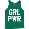 girl power white logo Tank Top