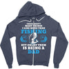 Fishing Dad Zipper Hoodie