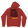 Strong Independent Motivated Capricorn Hoodie