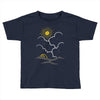 on the top (mountain) Toddler T-shirt