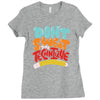 don't sweat the technique Ladies Fitted T-Shirt