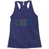 eat sleep money Racerback Tank