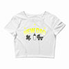 new dad Crop Top
