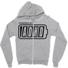 powered by adhd Zipper Hoodie