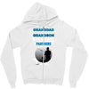 Granddad &amp; Grandson Fishing Partners For Life Zipper Hoodie