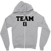 team q Zipper Hoodie