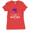 new trump for president 2016 make america great again Ladies Fitted T-Shirt