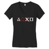 God of Joystick Women's V-Neck T-Shirt