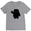 adipose dr who V-Neck Tee