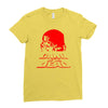 dawn of the dead retro 70s horror zombie film Ladies Fitted T-Shirt
