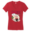 popeye, ideal gift or birthday present fuuny Women's V-Neck T-Shirt