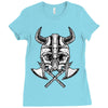 death viking Ladies Fitted T-Shirt