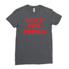 vote for pedro Ladies Fitted T-Shirt