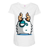 monster Maternity Scoop Neck T-shirt