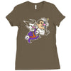paper gotham 2 Ladies Fitted T-Shirt