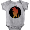 Goku Silhouette Baby Bodysuit