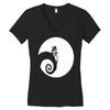nightmare before christmas Women's V-Neck T-Shirt